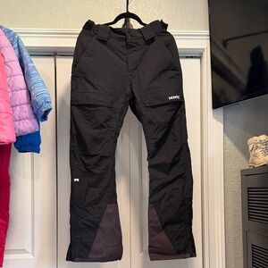 Montec Black Snow/Ski Pants